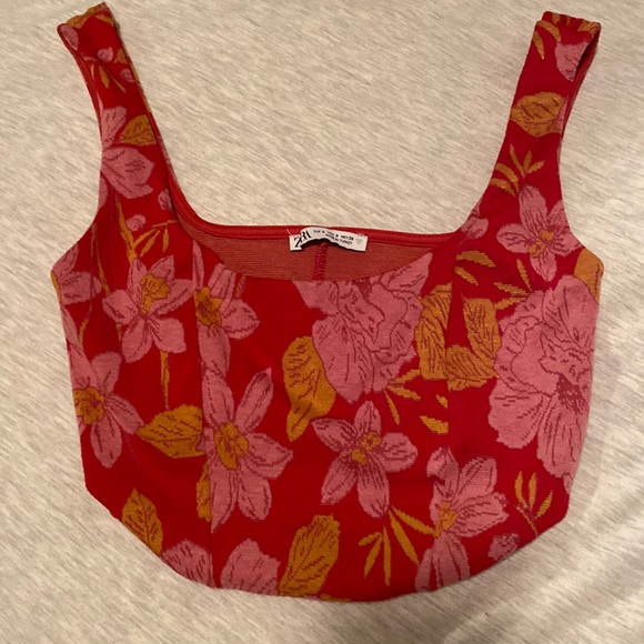 Zara Tops Zara Corset Top Poshmark
